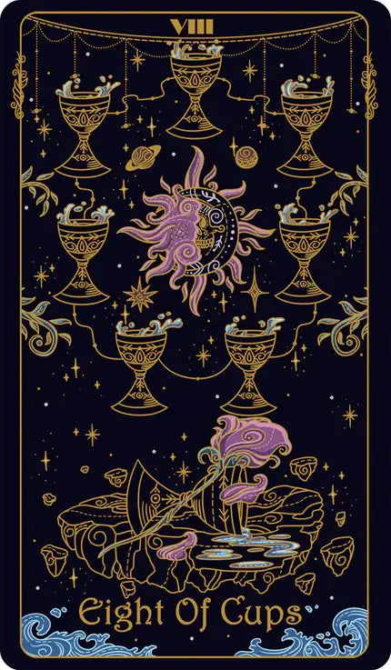 Eight of cups