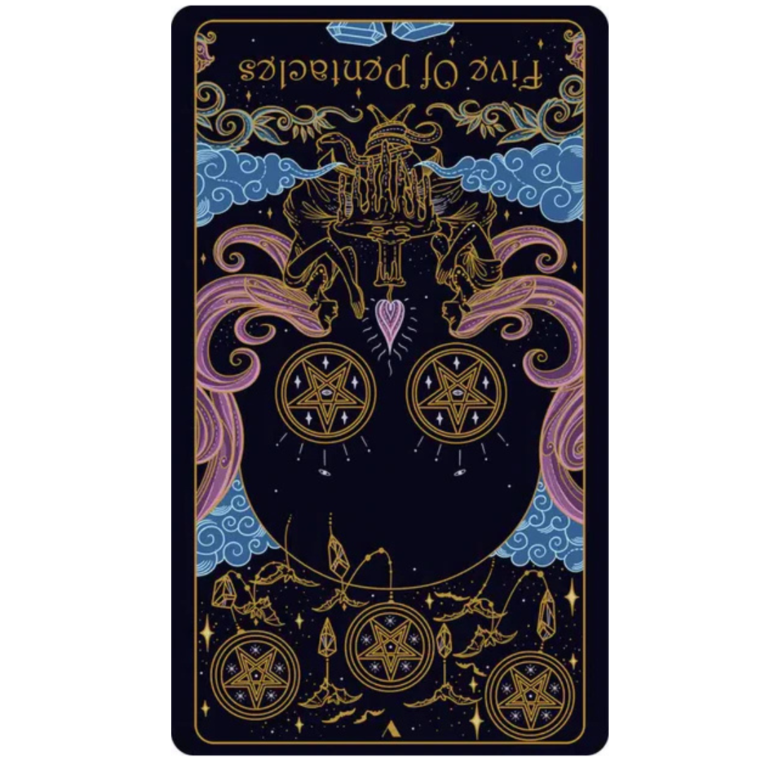 five of pentacles reversed