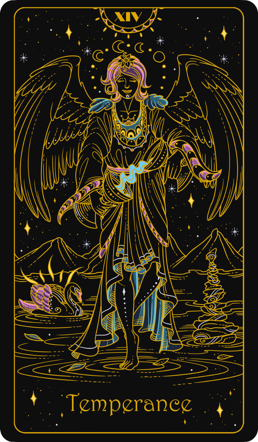 Temperance upright