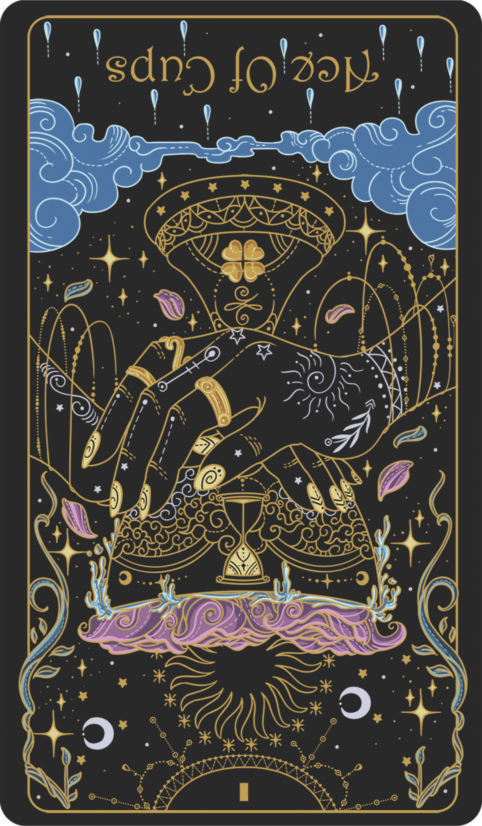 ace of cups reversed