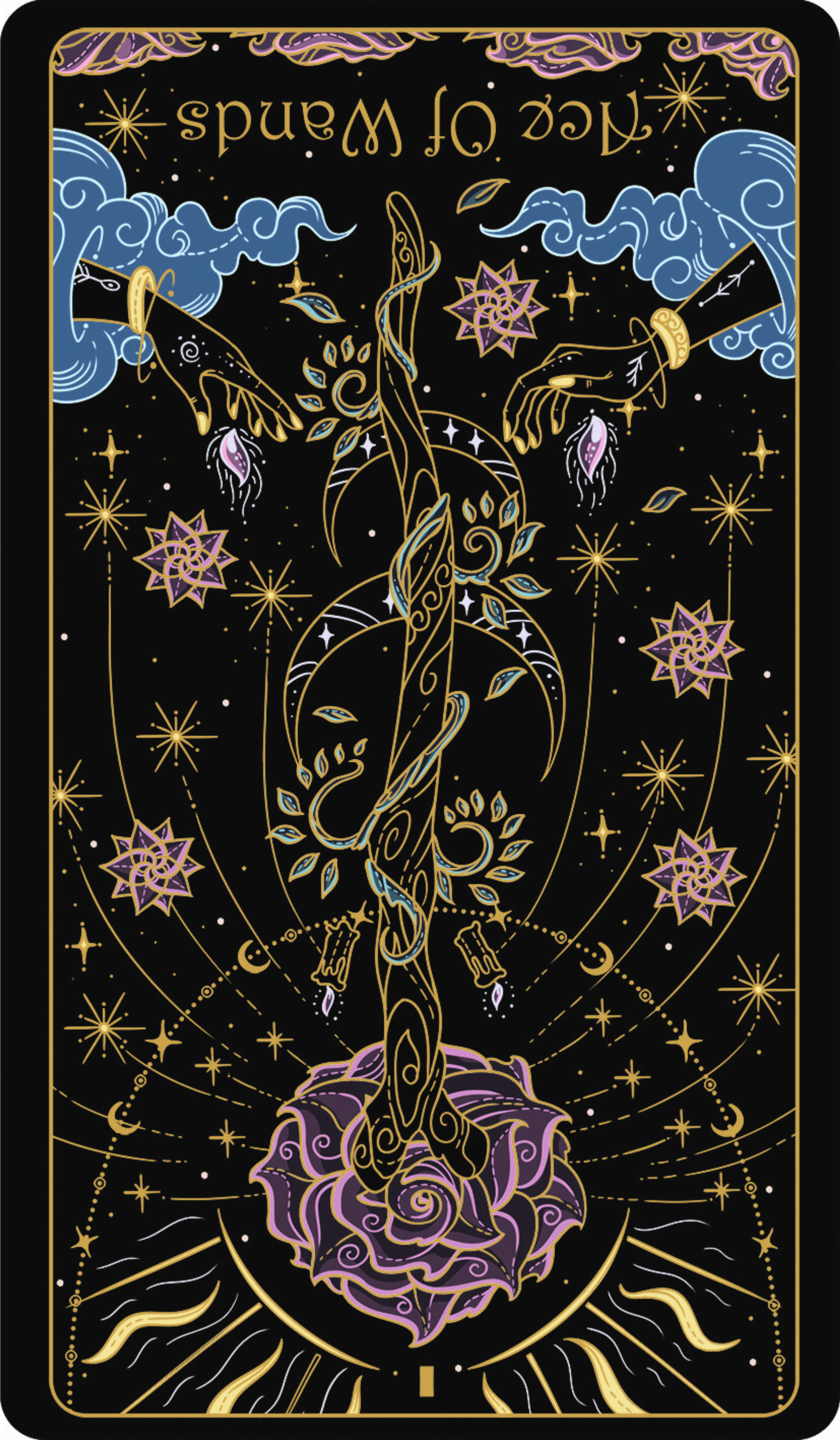 Ace of Wands reversed