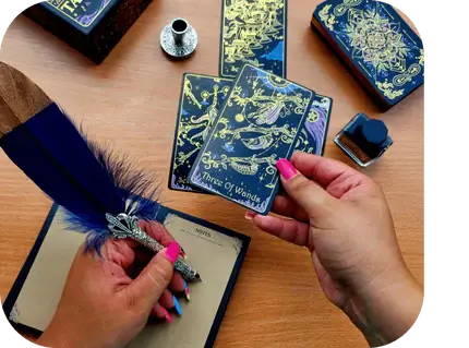 Tarot card cheat sheet banner image