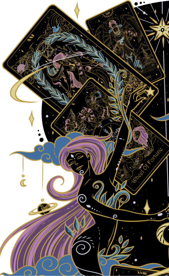 Crafting the Tridevia Tarot