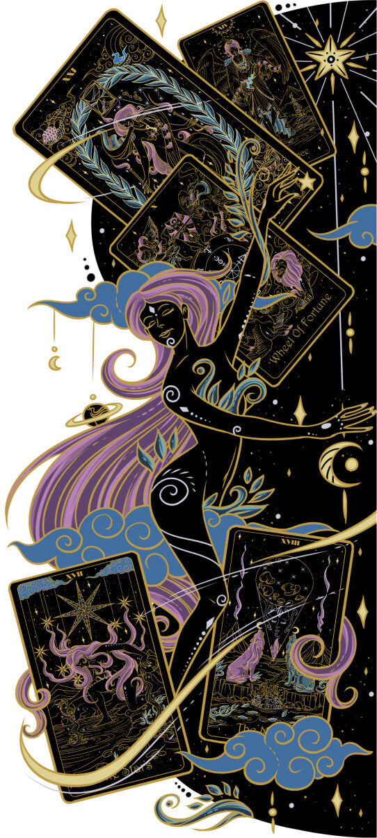 Crafting the Tridevia Tarot