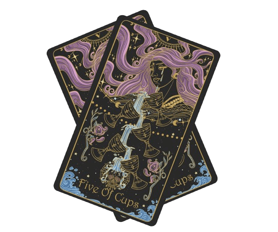 five of cups