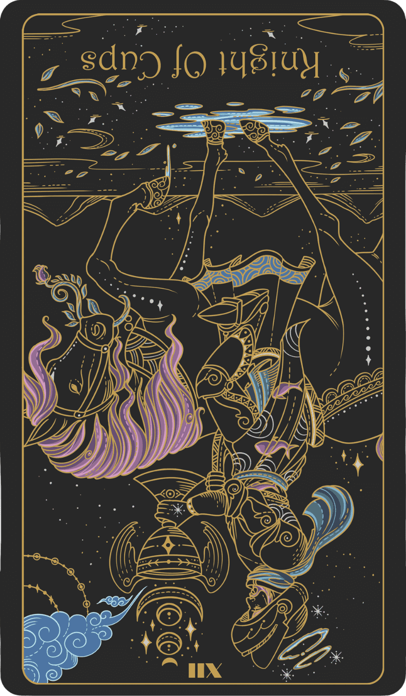 knight of cups reversed