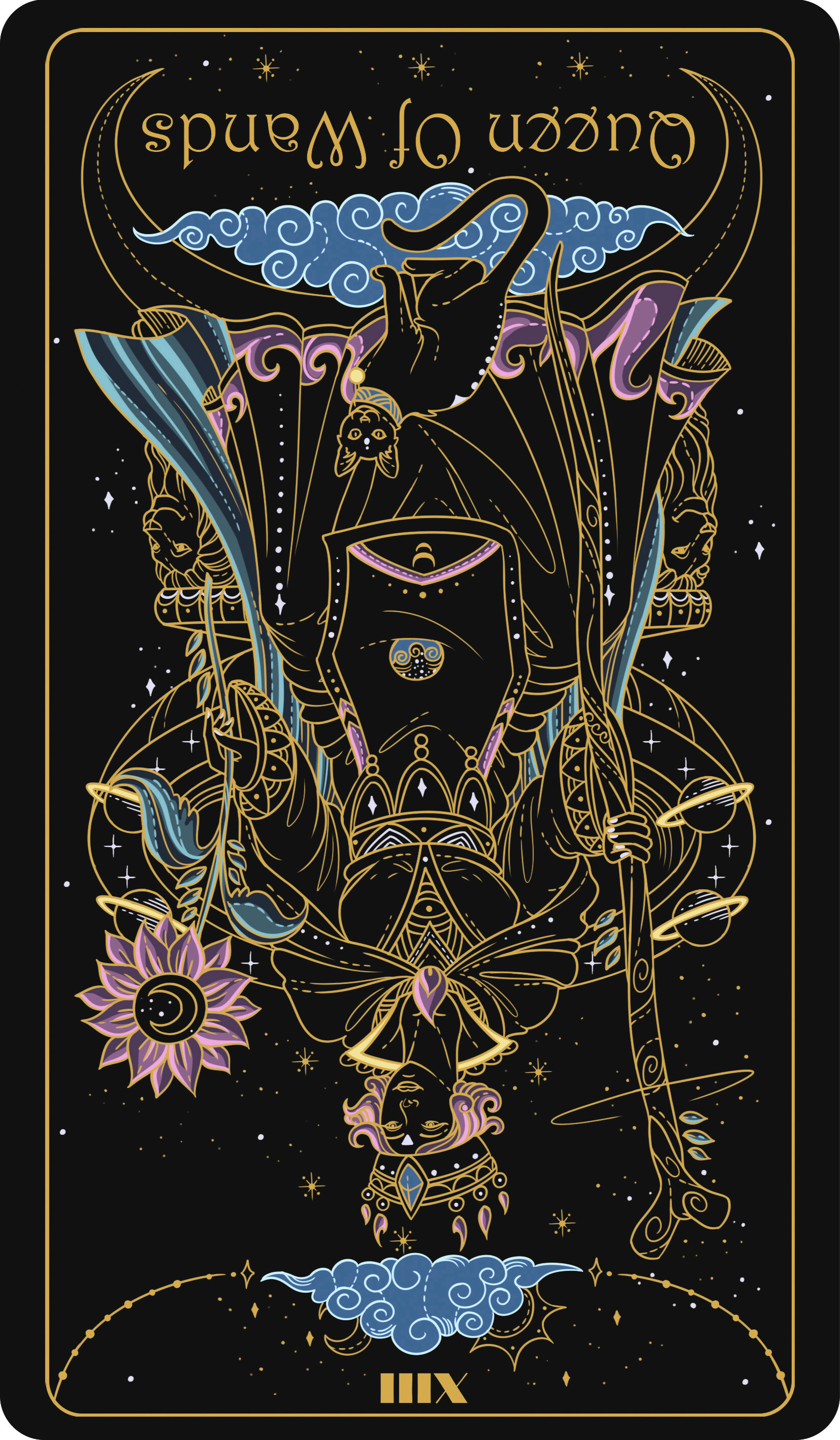 Queen of Wands Reversed