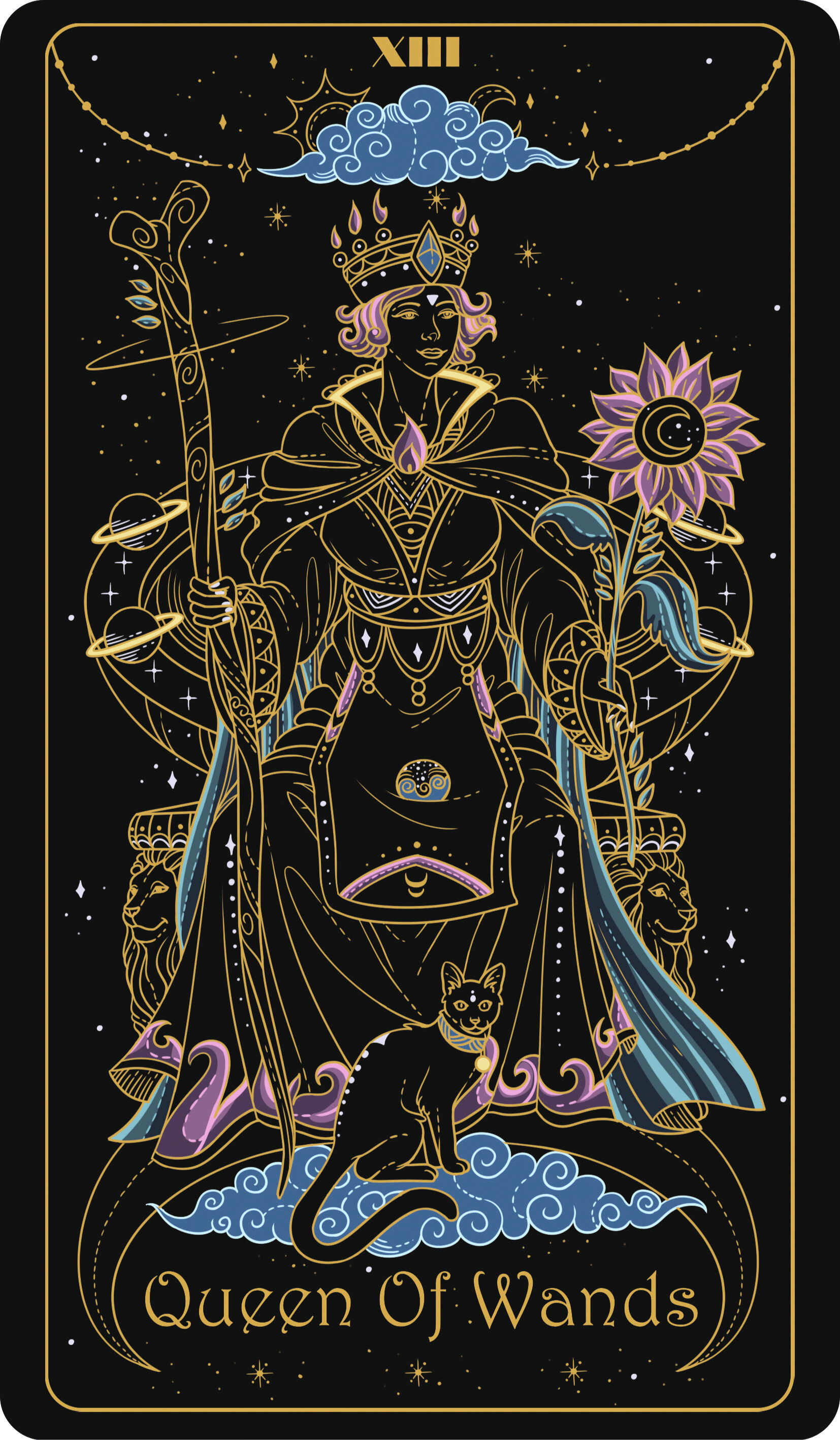 Queen of Wands Upright