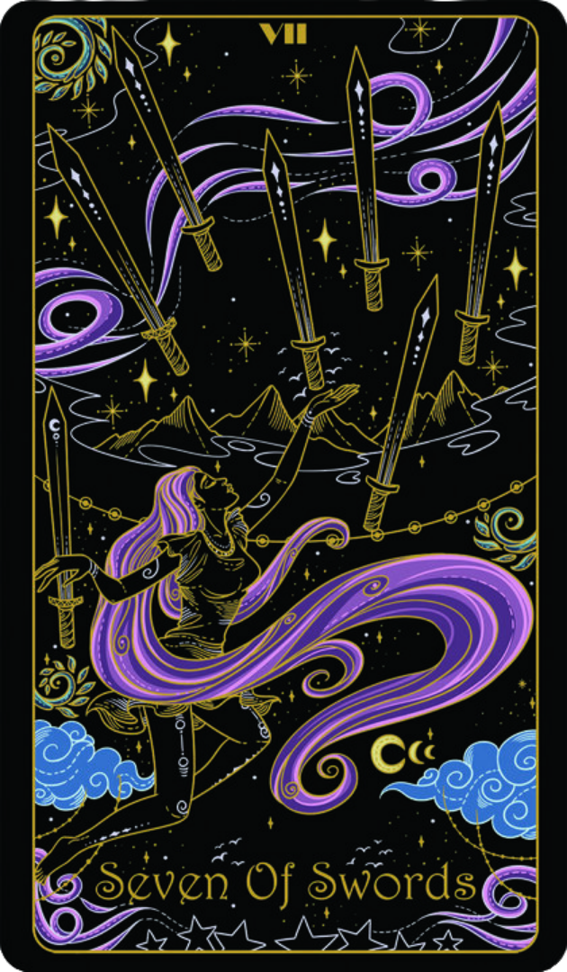 tarot card - seven of swords meaning