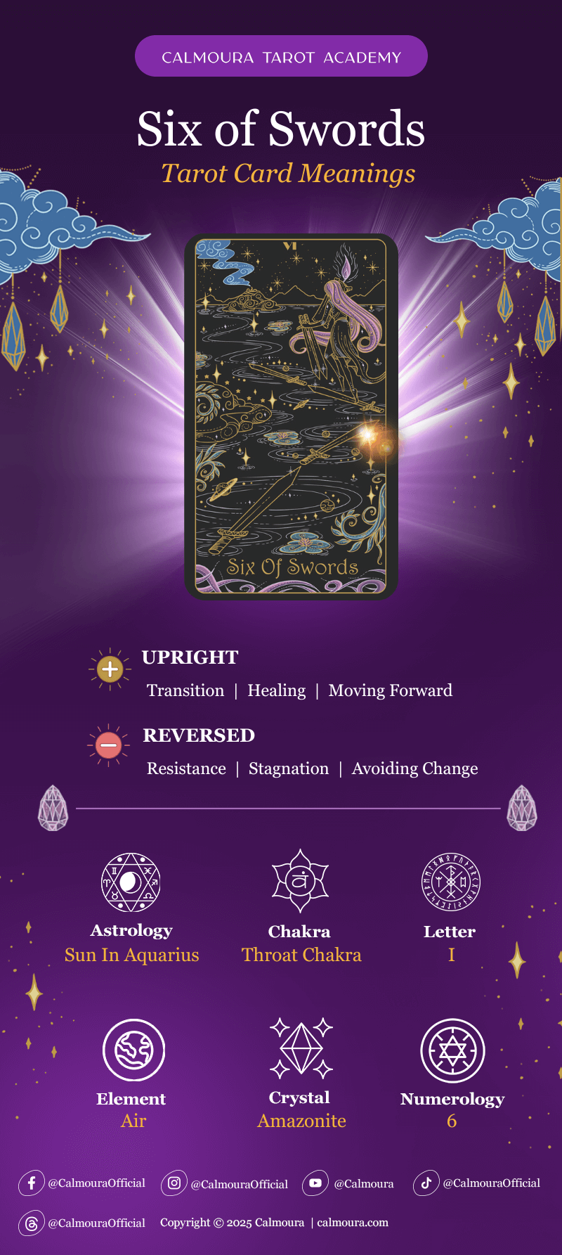 six of swords cheat sheet