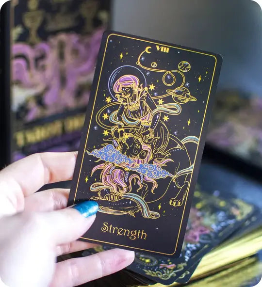 Strength tarot card