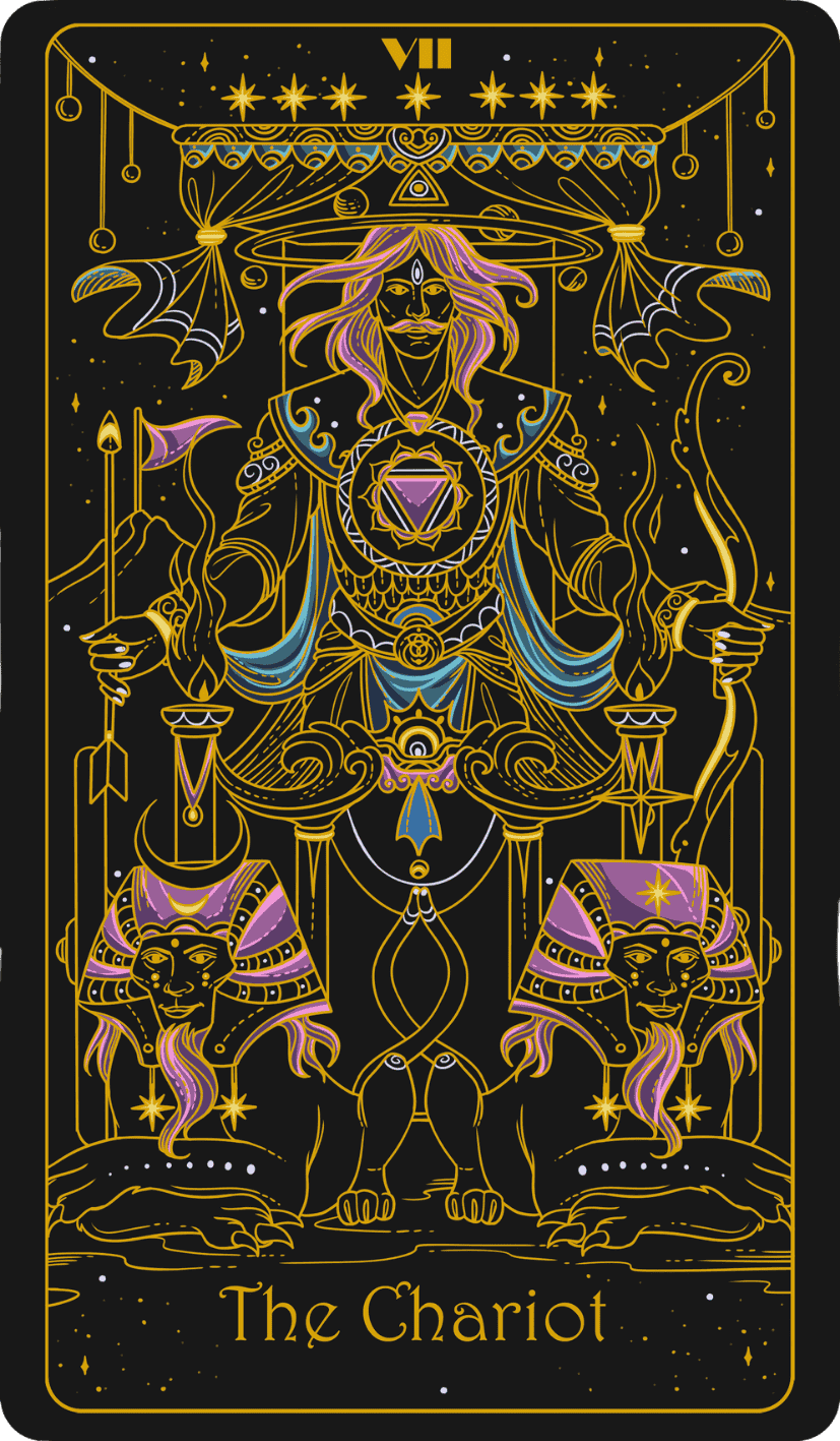 the chariot upright