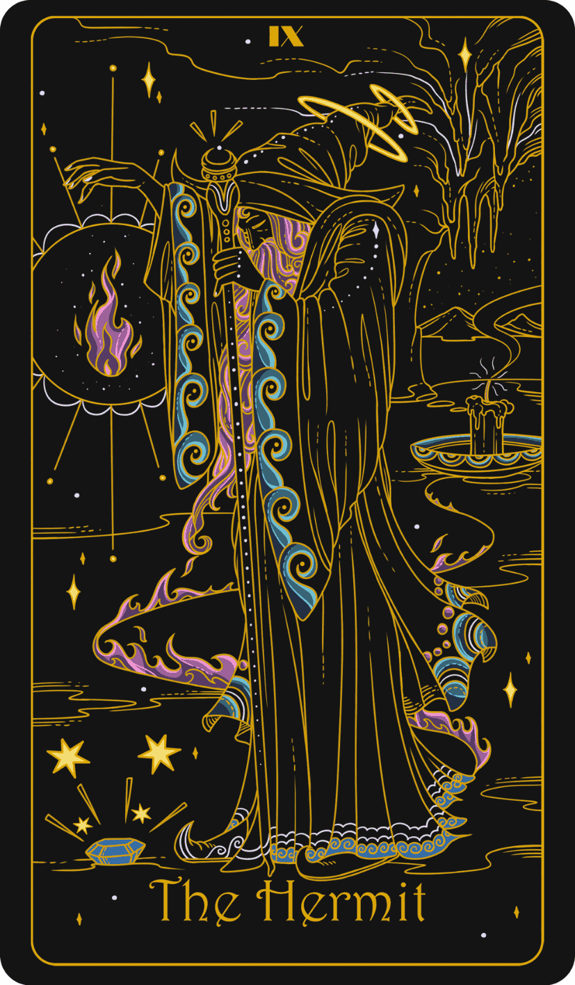the hermit upright