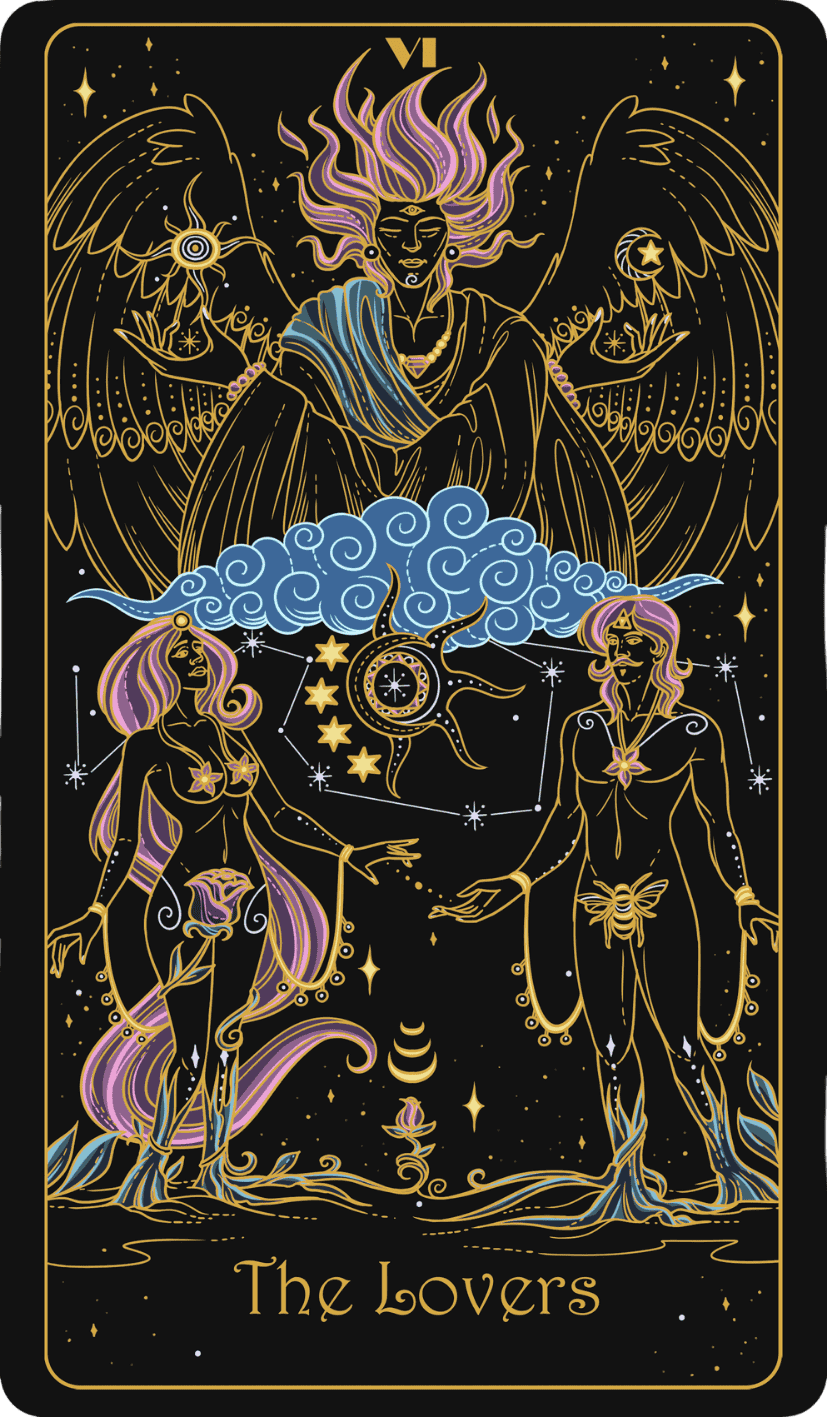 the lovers upright