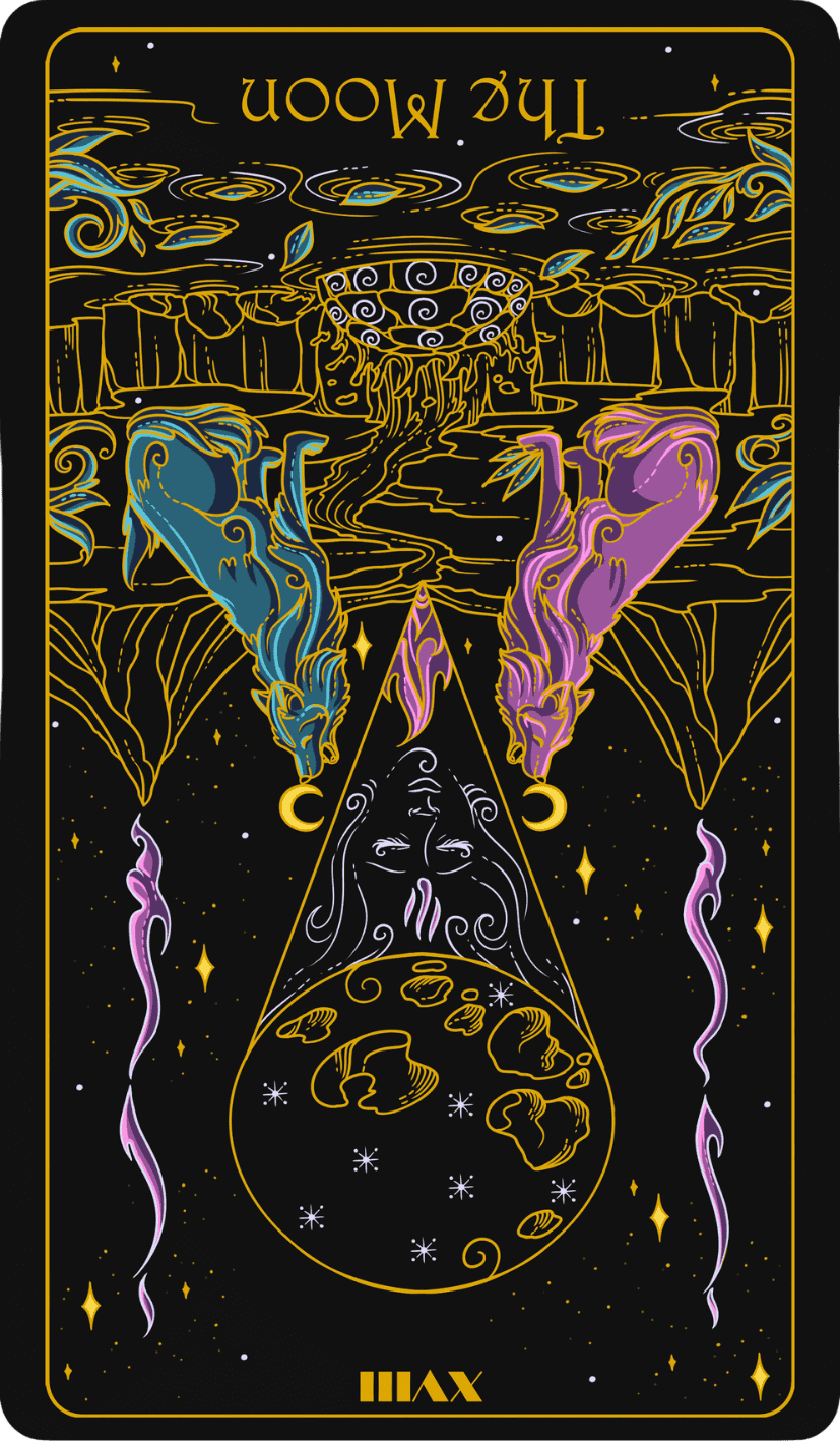 the moon reversed