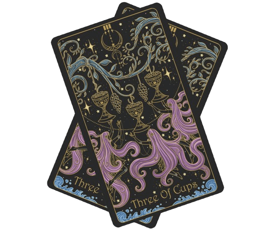 three of cups