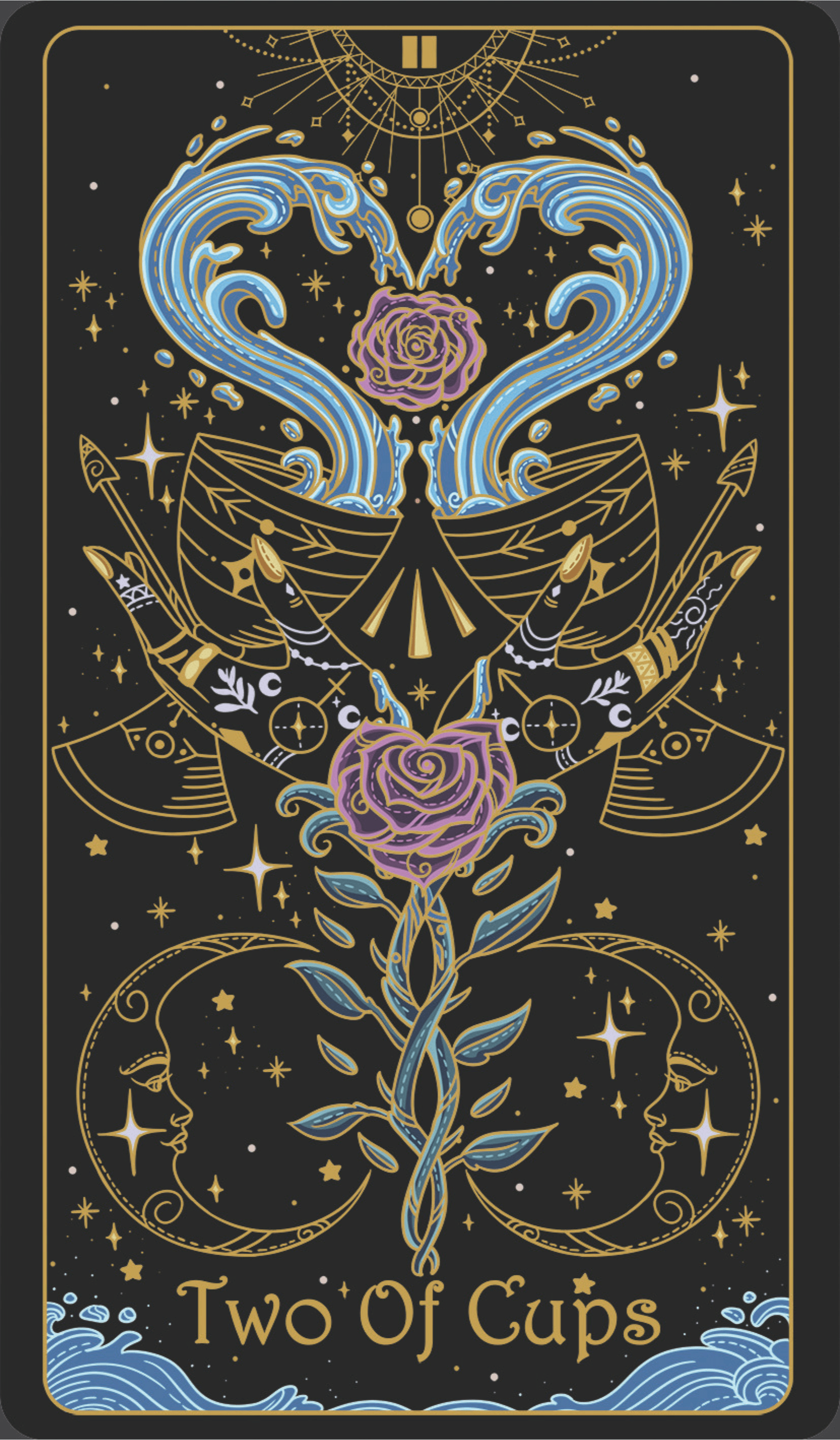 two of cups upright