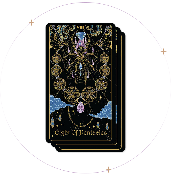 upright card