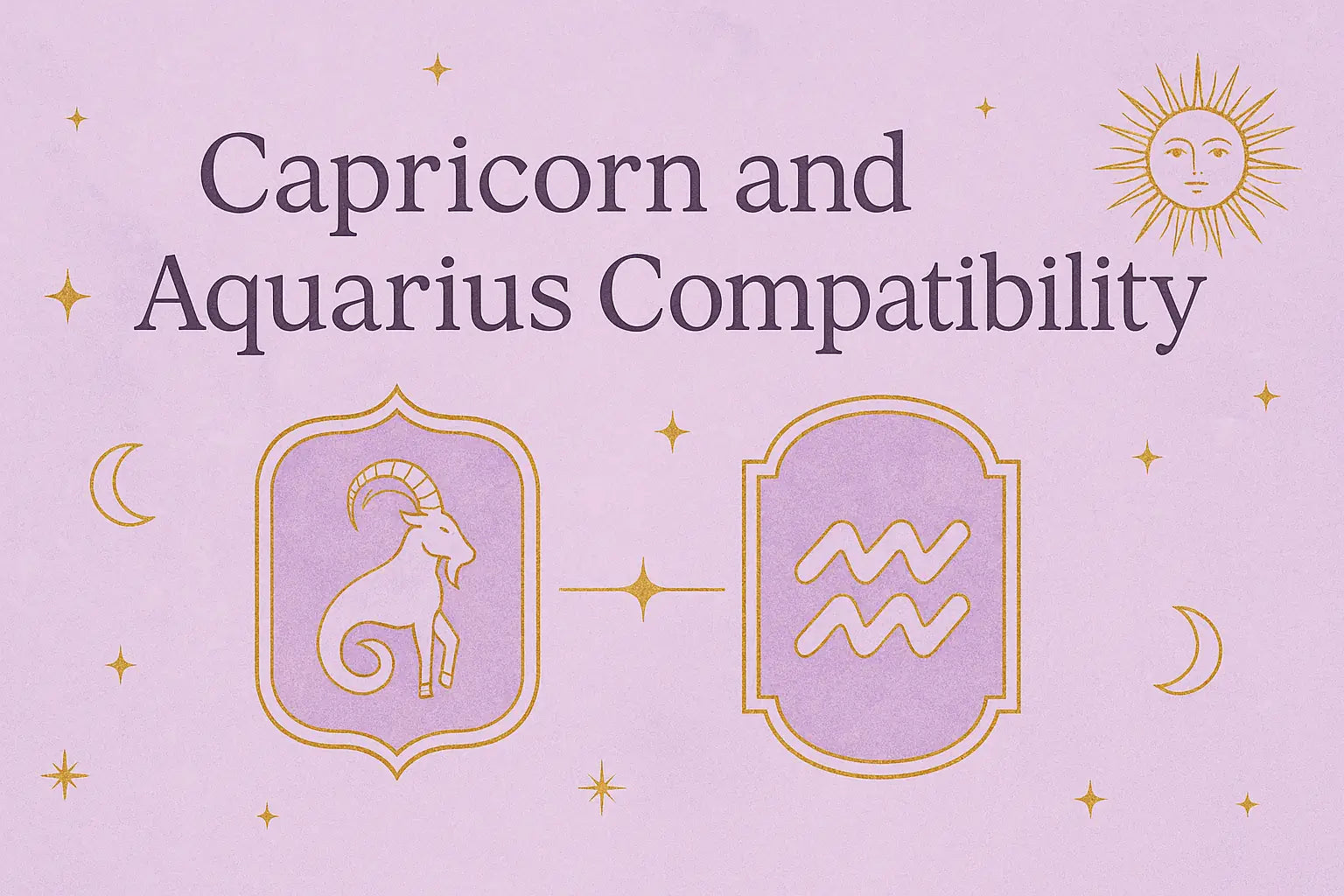 Capricorn and Aquarius Compatibility