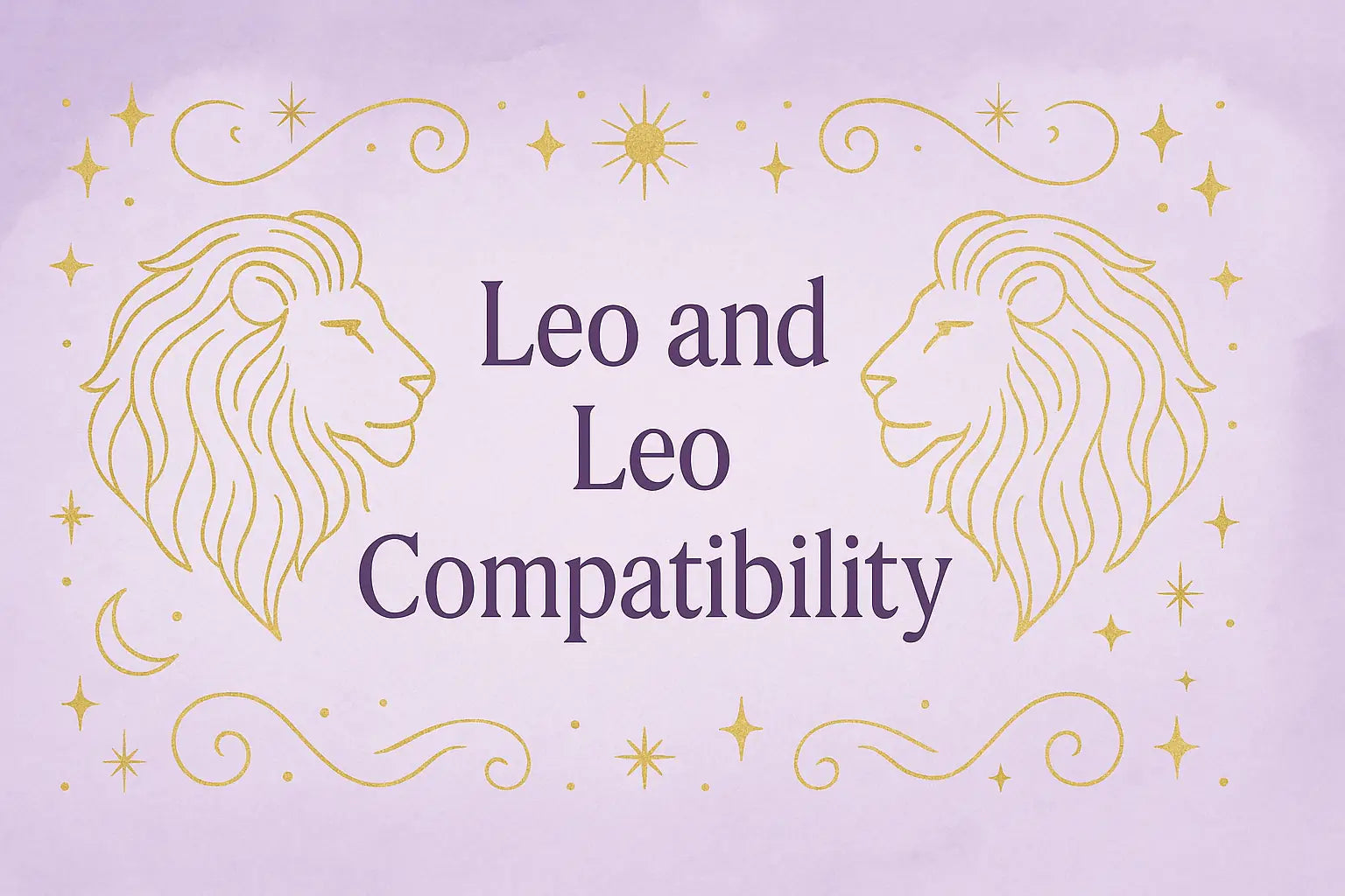leo and leo compatibility