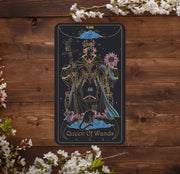 The Queen of Wands as Feelings for Someone (Upright and Reversed)