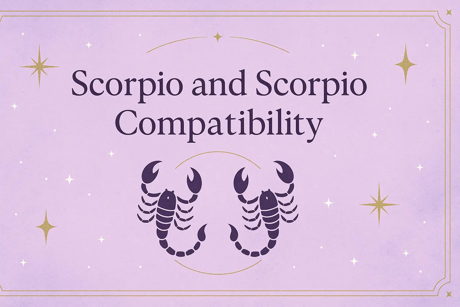 scorpio and scorpio compatibility