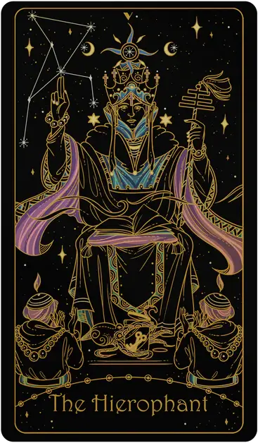 The Hierophant card