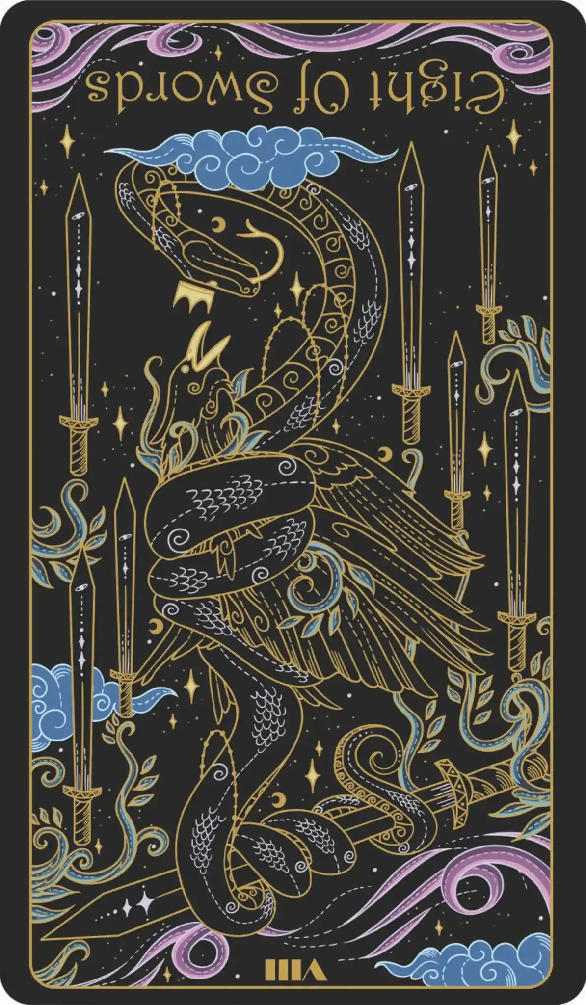 eight of swords reversed