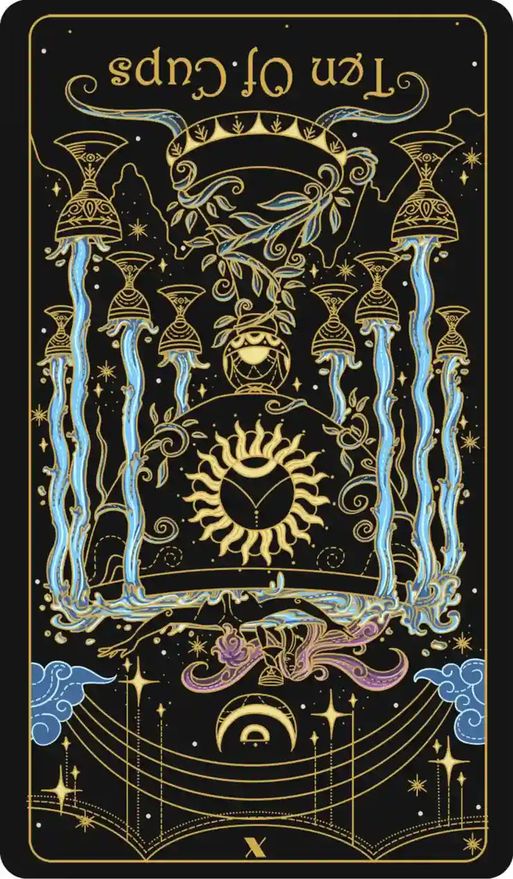 ten of cups reversed